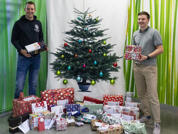 Zum zweiten Mal beim Wunschbaum dabei