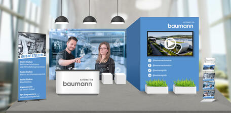 Unser virtueller Messestand.