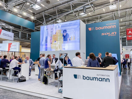 Messestand-Baumann-automatica2022
